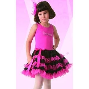 Dress Up Princess Tutu Girls Hot Pink Dance Costume