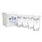 Set of 4 Eyeglasses Drinking Glasses