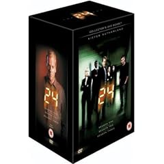 24 Heures chrono: L'int�grale Saisons 1 � 3 - Coffret 20 DVD - Import Zone 2 UK (anglais uniquement)