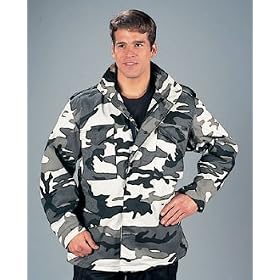 Government Issue M65 Urban / City Camo Field Jacket (Large Long Size)