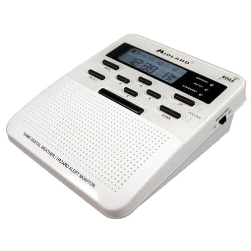 Midland WR 100C Weather   All Hazards   Civil Emergency Alert Monitor with S.A.M.E.