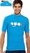 Herren UV Shirt Surfshirt Rashguard "SURFING" von celodoro - LYCRA® SPORT Material mit hochwertigem, stylischen Aufdruck - perfekter Sitz dank Softgummibund - UV-Protect Level 50+