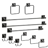 Avalon 11 Piece Bath Accessory Set in Oil Rubbed Bronze by Elite Home Fashions, LLC