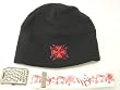 Iron Cross Beanie and Skull Belt with Metal Buckle Gift Set - Great Affordable Boxed Gift Set