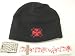 Iron Cross Beanie and Skull Belt with Metal Buckle Gift Set - Great Affordable Boxed Gift Set