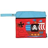Stephen Joseph Pirate Wet Swim Bag [並行輸入品]