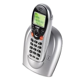 Click here to buy Coby CT-P9340 2.4 GHz DSS Cordless Phone with Caller ID (Silver) by Coby.