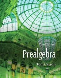 prealgebra 3th third edition