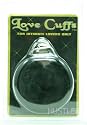 Golden Triangle Plush Love Cuffs, Black