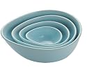 Nigella Lawson Living Kitchen Mixing Bowls Set/4 Blue