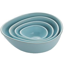 Nigella Lawson Living Kitchen Mixing Bowls Set/4 Blue