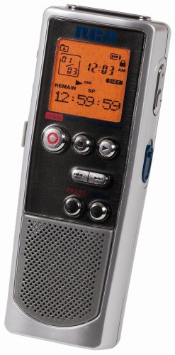 RCA RP5140 1GB USB 276 Hour MP3 Recording Digital Voice Recorder