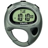 Dakota Watches Digital Compass 4070-7, Titanium Finish