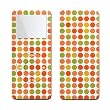 Autumn Dots - Apple iPod nano 1G (1st Generation) 1GB/ 2GB/ 4GB Protector Skin Decals - Faceplates
