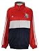 New Jersey Nets NBA Warm Up Track Jacket Red White Navy