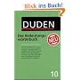 Der Duden in 12 B�nden. Das Standardwerk zur deutschen Sprache: Der Duden, 12 Bde., Bd.10, Duden Bedeutungsw�rterbuch: Wortbildung und Wortschatz. ... Band 10 (Der Duden in 12 Banden)