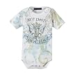 My Dad Rocks- Fleur De Lys - Blue