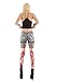 Faux Real Women's Zombie Costume Leggings, Multicolor, Medium