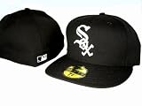 Chicago Whitesox NEW ERA Fitted Baseball Hat- Black