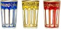 Set of 4 Moroccan Tea Glasses
