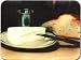 Fine Art Glass Cutting Board--Brie and Bread
