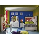 Nickelodeon Kids Tween Twin Panel Bedroom Set (1 BX-960-935, 1 BX-960-931,  ....