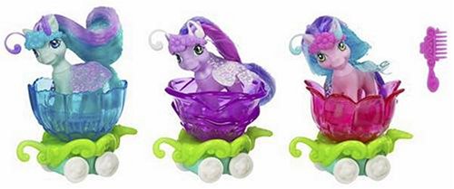 Childrens Toyshop  Toys : My Little Pony Crystal Princess: Breezies Parade with Honeydew Hum, Meadow Moon & Azalea Bloom