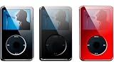 Speck Products 30 GB iPod Video See-Thru Hard Case 3-Pack (Clear, Black, Red)