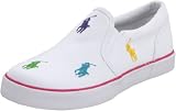 Polo by Ralph Lauren Bal Harbour Repeat Sneaker (Toddler/Little Kid/Big Kid),White/Multi,10 M US Toddler