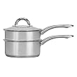 Range Kleen Stainless Steel 3-Piece 2-Quart Covered Double Boiler