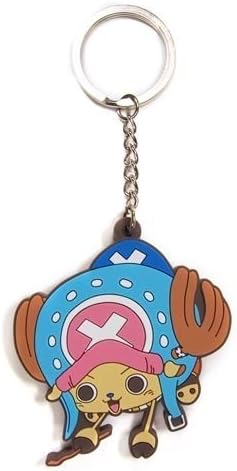 One Piece Chopper Pinched Strap Key Chain
