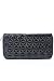 Black Pyramid Design Zip Purse