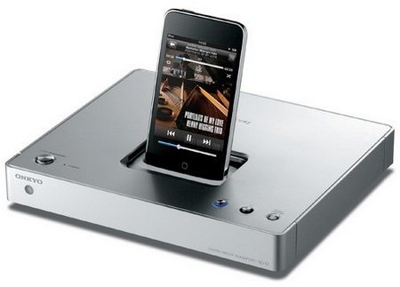 Onkyo Digital Media Transport Docking Station for iPod ND-S1(S) - Silver