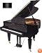 5' Victorian Grand Piano (Ebony Polish)