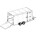 Covered Cargo Tandem Axle Trailer Blueprints