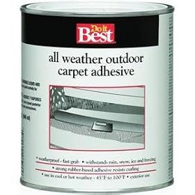 Do it Best All Weather Outdoor Carpet Adhesive, QT DI OD CARPET ADHESIVE