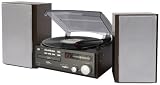 Elta 2750G Plattenspieler Radio CD Player und Lautsprecher