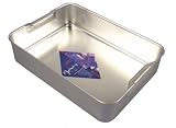 16 Deep Roasting Pan (integral handles) from Samuel Groves & Co Limited