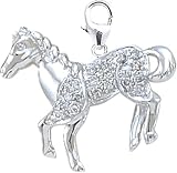 14k Gold Diamond Horse Charm (1/10 cttw)
