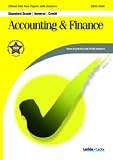 Accounting and Finance General / Credit SQA Past Papers (Official Sqa Past Paper)