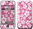Aloha Pink Design Protective Skin Decal Sticker for Apple iPhone (2G)