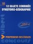 12 Sujets corrig�s d'histoire-g�ographie