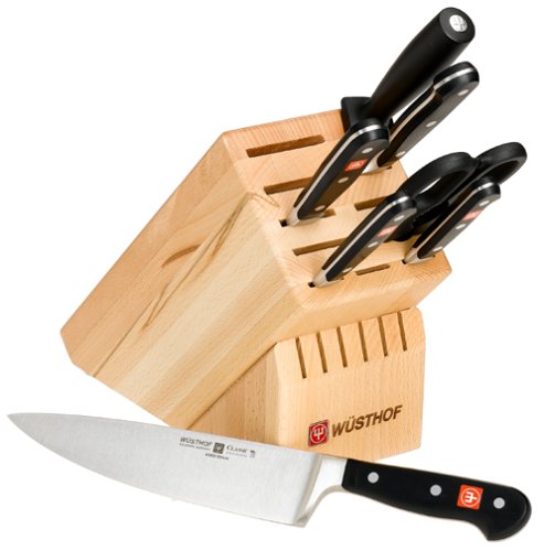 Wüsthof Classic 8-Piece Knife Set with Block