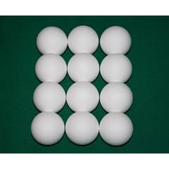 Kickerb�lle 12 St�ck Standard wei�