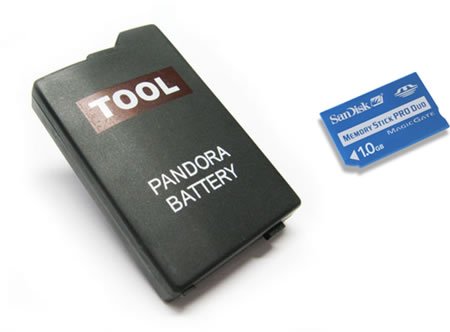 Pandora Battery Kit INC 512MB CARD PRE-CONFIGURED TO CFW 5.00 M33-6, for the Sony PSP. WITH USER GUIDE FOR DUMMIES *Play games, watch movies and TV, listen to Internet Radio, all on your PSP!*