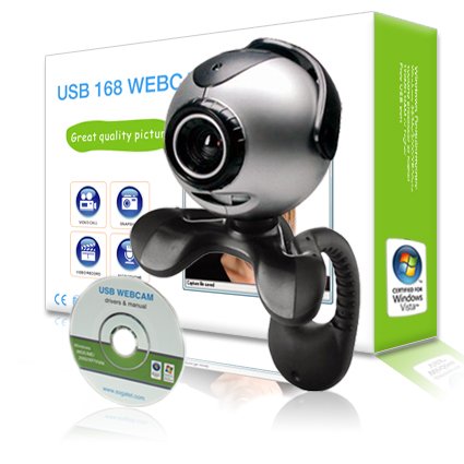 Sogatel - Skype compatible 1.3 megapixel sphere - Webcam with Mic - XP Vista and MAC