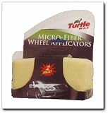 Review Turtle Wax Cleaning Accessories  / Microfiber Wheel Treatment Applicator Pads, 2 Pack