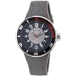 Philip Stein Men's 34-BGR-RGR Extreme Grey Rubber Strap Watch by Philip Stein
