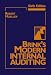 Brink's Modern Internal Auditing