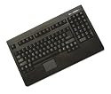 Adesso Rackmount Black USB Keyboard with Glidepoint Touchpad